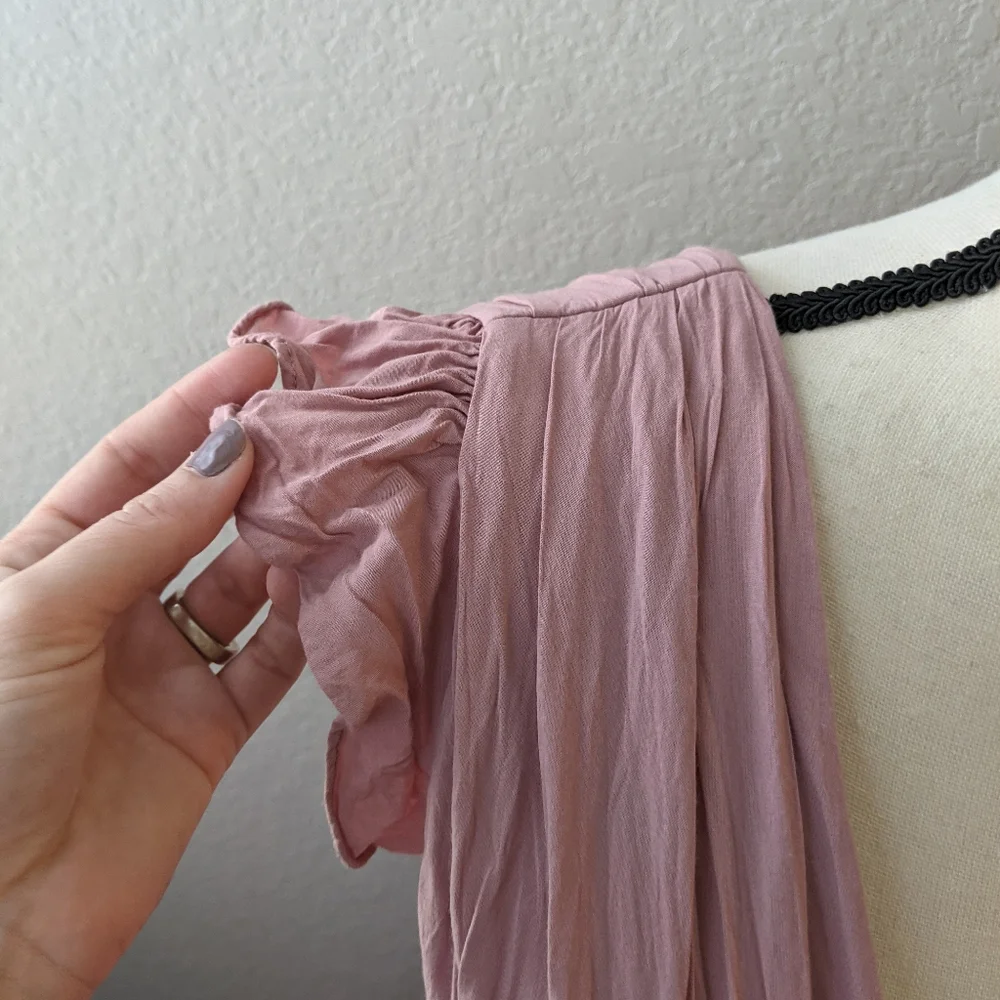 Azazie Blush Bridesmaid Dress Sz A2 - Picture 10 of 16